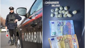 Arese, scappa all’alt dei carabinieri e nella fuga investe un militare. Nell’auto 14 dosi di cocaina