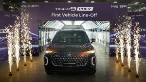 Chery Master Pakistan sets a new industry benchmark with Tiggo 8 and Tiggo 9 PHEV CKD Line-Off in five days