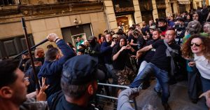 La violencia contra Vox