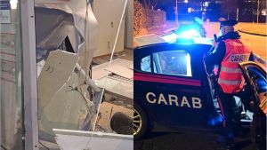 Boato assordante nella notte, commando fa saltare lo sportello Unicredit a Casalpusterlengo