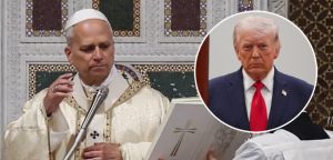 O grandioso Leão XIV diante do minúsculo Donald Trump