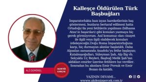Kalleşçe Öldürülen Türk Başbuğları