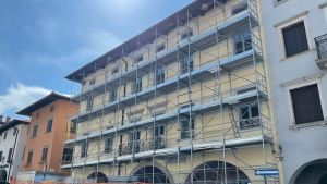 San Daniele, l’ex Monte di Pietà è più solido del previsto: i lavori accelerano
