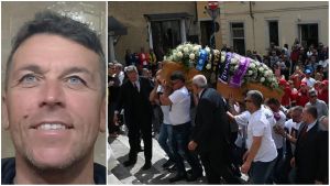 Funerale di Giacomo Bongiorni, ucciso davanti al figlio. In migliaia per l’ultimo saluto, il vescovo: “Ha fatto la cosa giusta”