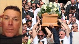 Il feretro al cielo, gli applausi, le canzoni. “Viva Giacomo”, l’ultimo viaggio tra la sua gente /