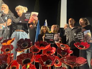 ‘We won’t let them forget’: Ahead of Memorial Day, Tel Aviv protest demands Oct. 7 inquiry