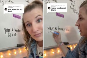 Someone criticized this teacher’s out-of-the-box lessons. Her comeback was an A+.