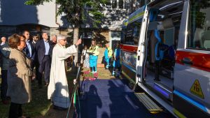 Una nuova ambulanza in ricordo di Loriano Bagnoli. “La comunità vi è grata”