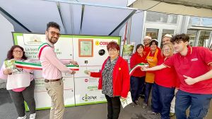 Barga ecologica. Inaugurato l’eco compattatore