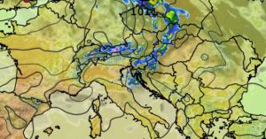 Pogledajte što nam stiže: Upaljeni alarmi za više regija, temperature naglo padaju
