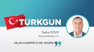 Aslan kaderini eline geçirdi