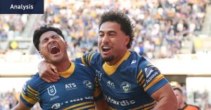 Eels find a pulse in terrific win – with a little help from the heroes of 1986