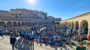 Venezia, 1800 preadolescenti in pellegrinaggio ad Assisi. Moraglia: «Andate oltre le apparenze e i social»