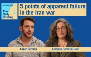 Daily Briefing Apr. 19 – Five points of apparent failure in the Iran war