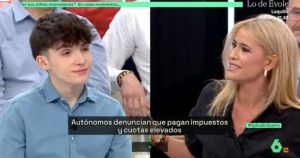 Afra Blanco destroza el discurso anti impuestos de un 'cachorro' del PP: 