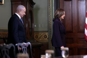 Former US vice president Harris accuses Netanyahu of dragging Trump into Iran war