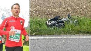 Perde il controllo della moto, esce di strada e si schianta contro un palo: muore a 52 anni