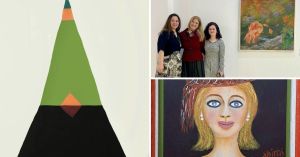 Tapiz plástico feminino na sala Valente