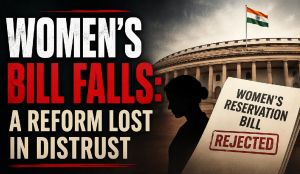 Women’s Bill falls: A reform lost in distrust