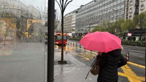 Danas kišovito sa pljuskovima