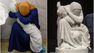 La foto-simbolo della madre di Gaza è diventata la nuova Pietà, ma nessuno la vuole
