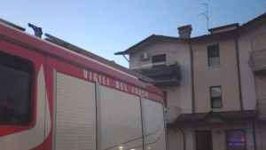 Reggiolo, dall'incendio si scopre la droga