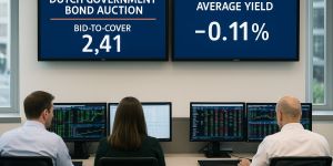 Obligatie: Nederland haalt bijna 3 miljard euro op