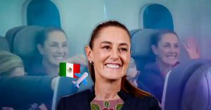 Claudia, su vuelo en aerolínea comercial y la obsesión por la hiperconectividad