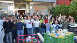 Hohe Spendenbereitschaft: Nudeln, Reis, Öl und Konserven helfen weiter