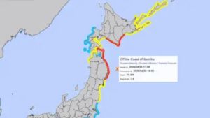 Allerta tsunami in Giappone: terremoto magnitudo 7.7 – Intere città evacuate: «Preparate le scorte»