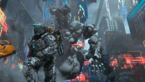 Even with killer robots, Pragmata’s Times Square outshines the real thing