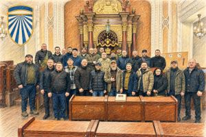 When Ukrainian Military Chaplains Came to Kyiv’s Central Synagogue