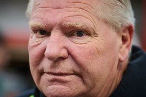 Doug Ford gives up a gravy plane for his normal clown car