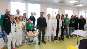 La Mens Sana Basketball dona sangue: 