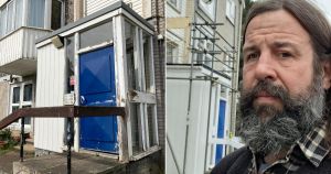 Fed-up neighbours living in rotten homes for years call for urgent building refurb
