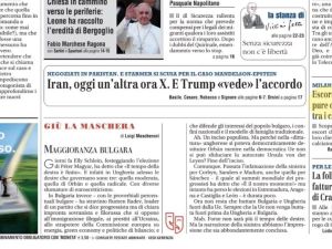 Le ultime indagini di Borsellino e l'esclusiva del Giornale, cambio rotta sul dl Sicurezza