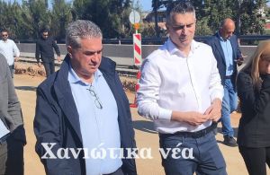 Ο υπουργός Υποδοµών και...