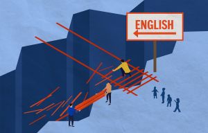 Trump steps up a campaign against teaching English to immigrant kids
