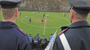 Copiano, avversario steso con un pugno: Daspo per 5 anni al calciatore del Marzano