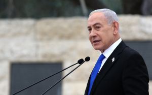 In bellicose Memorial Day speeches, leaders vow to keep fighting; Netanyahu heckled