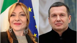 Insulti volgari e violenti alla premier dalla tv russa. Meloni replica: “Non abbiamo padroni”