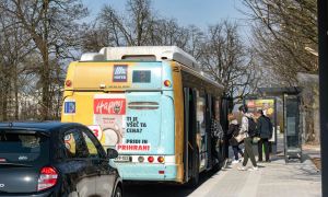 Za oglaševanje na mestnih avtobusih ni jasnih smernic