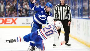 Young Canadiens served lesson by savvy Lightning in series-tying loss