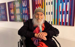 ‘Creativity is the basis of Judaism’: Yaacov Agam, father of kinetic art, receives Israel Prize