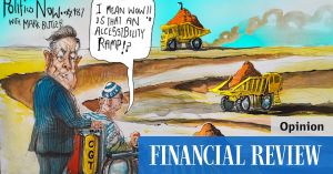 Butler bites down hard on the NDIS