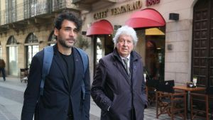 Davide Mancini-Raffaele Della Valle: abbraccio (e visita di Monza) nel nome di Enzo Tortora