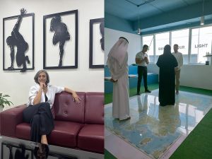 Leadership visionary Lara Khouri honored at Fluxx conference Qatar