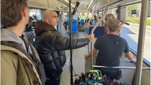 Achille Costacurta attore: ciak sul bus per ‘Piove col sole’