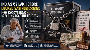 India’s ₹2 Lakh Crore Locked Savings Crisis: How KYC Overreach Is Failing Account Holders