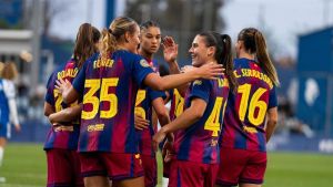 La dinastía azulgrana continúa: el Barça se lleva el derbi y el título de Liga contra el Espanyol (1-4)